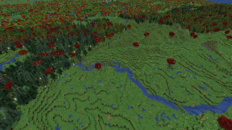 Maple forest, north-east America